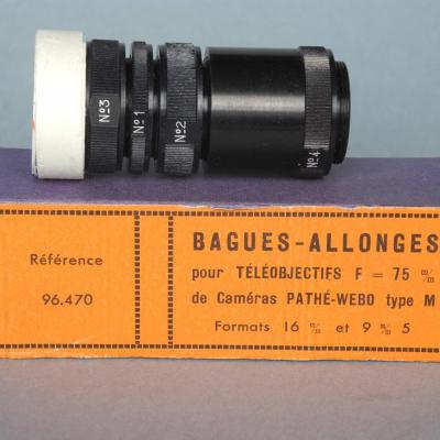 *Bagues-Allonges pour téléobjectifs F-75mm*