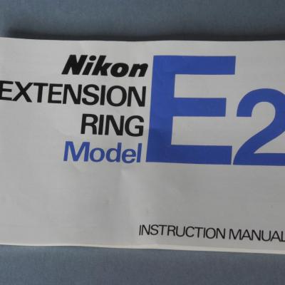 *Nikon extension model E-2*