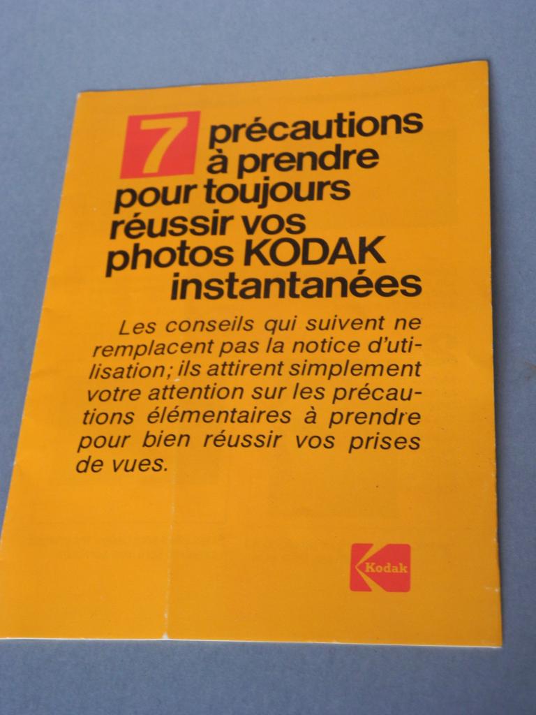 *Kodak Réussir photos instantanées*
