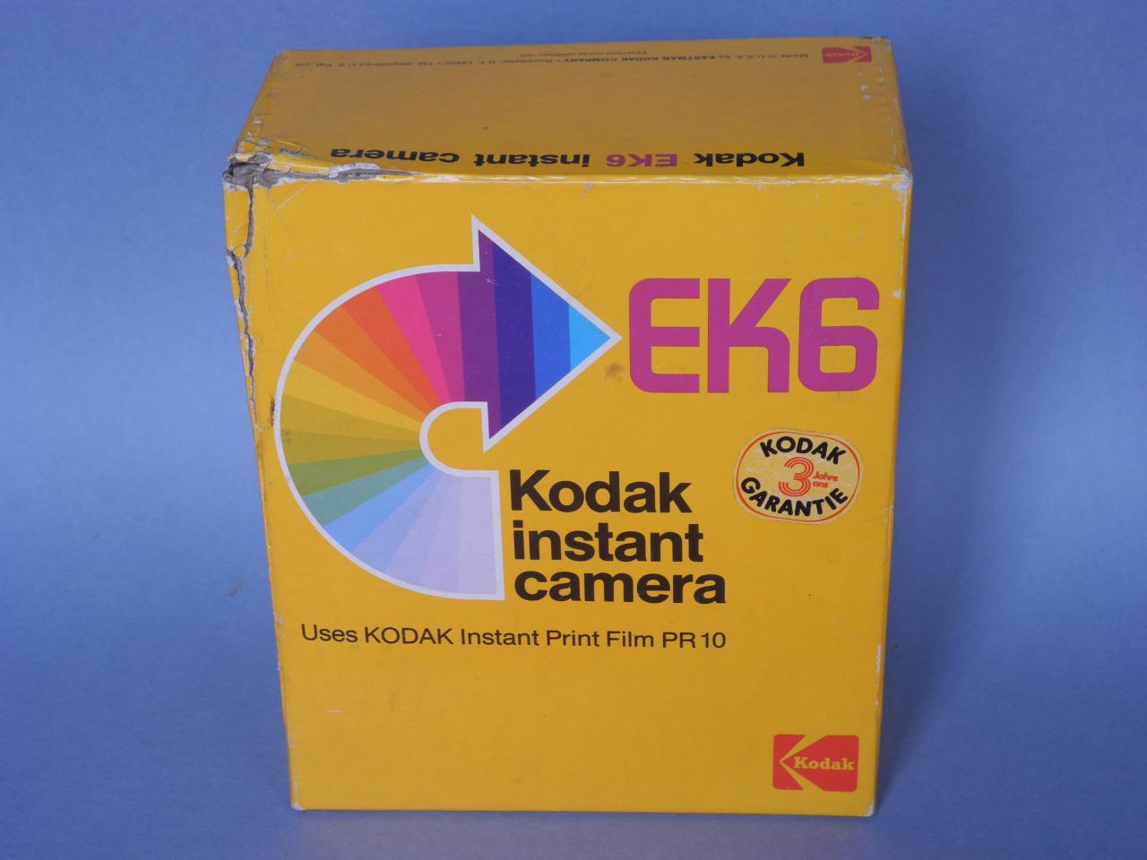 *Boite instant EK6 Kodak*