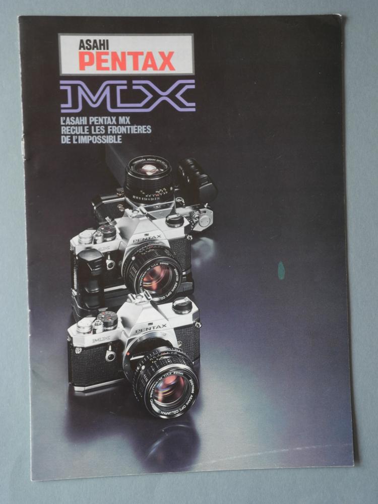* L'ASAHI PENTAX MX RECULE LES FRONTIERES DE L'IMPOSSIBLE *11 Pages *