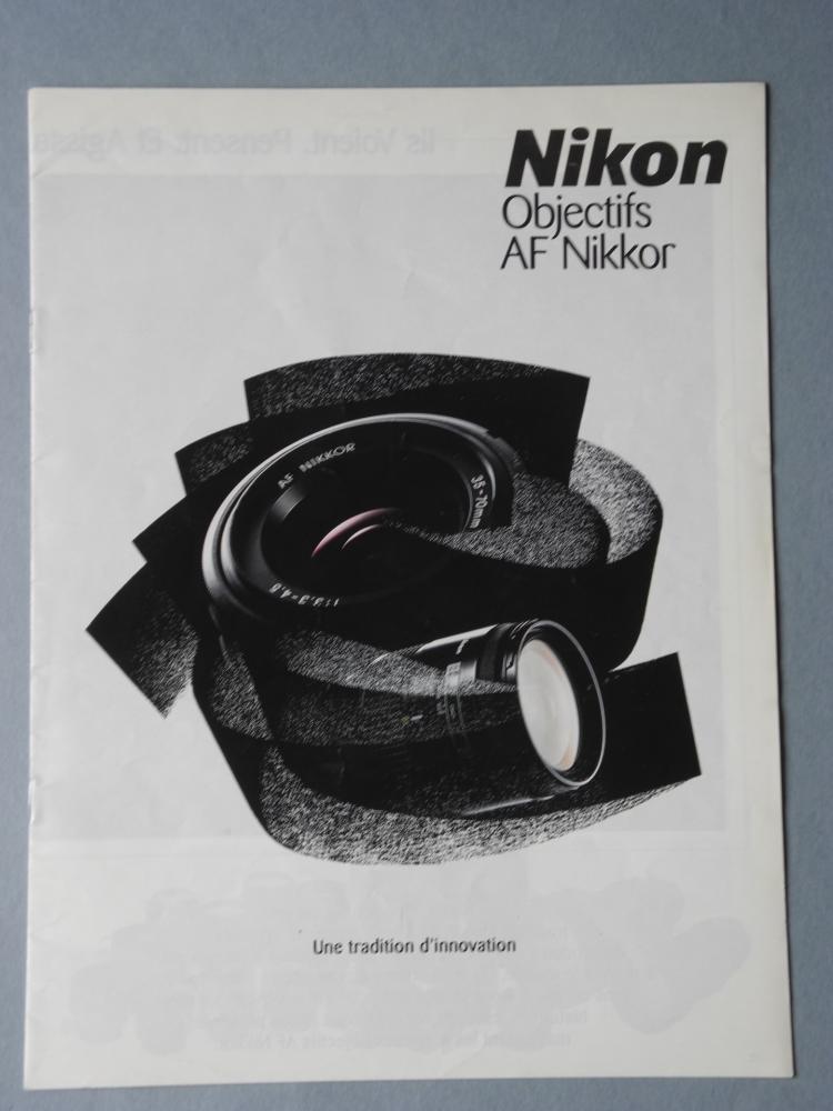 *Brochure objectifs AF Nikkor  * 11 Pages *