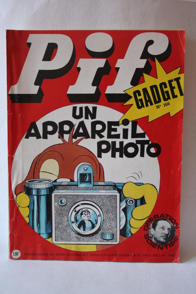 *Couverture du numéro historique de Pif gadget 1976*