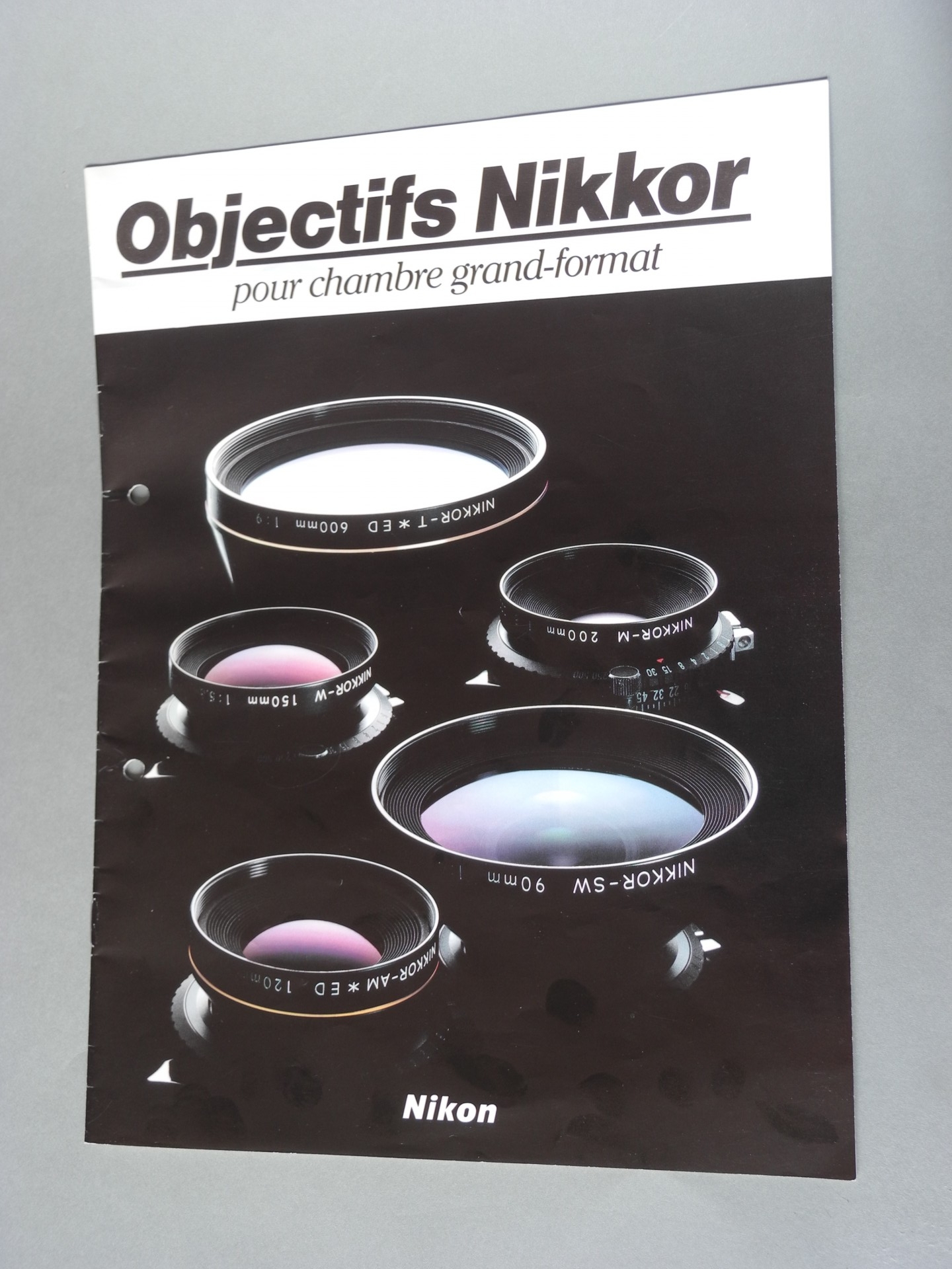 *Brochure Objectifs Nikkor 19 pages *
