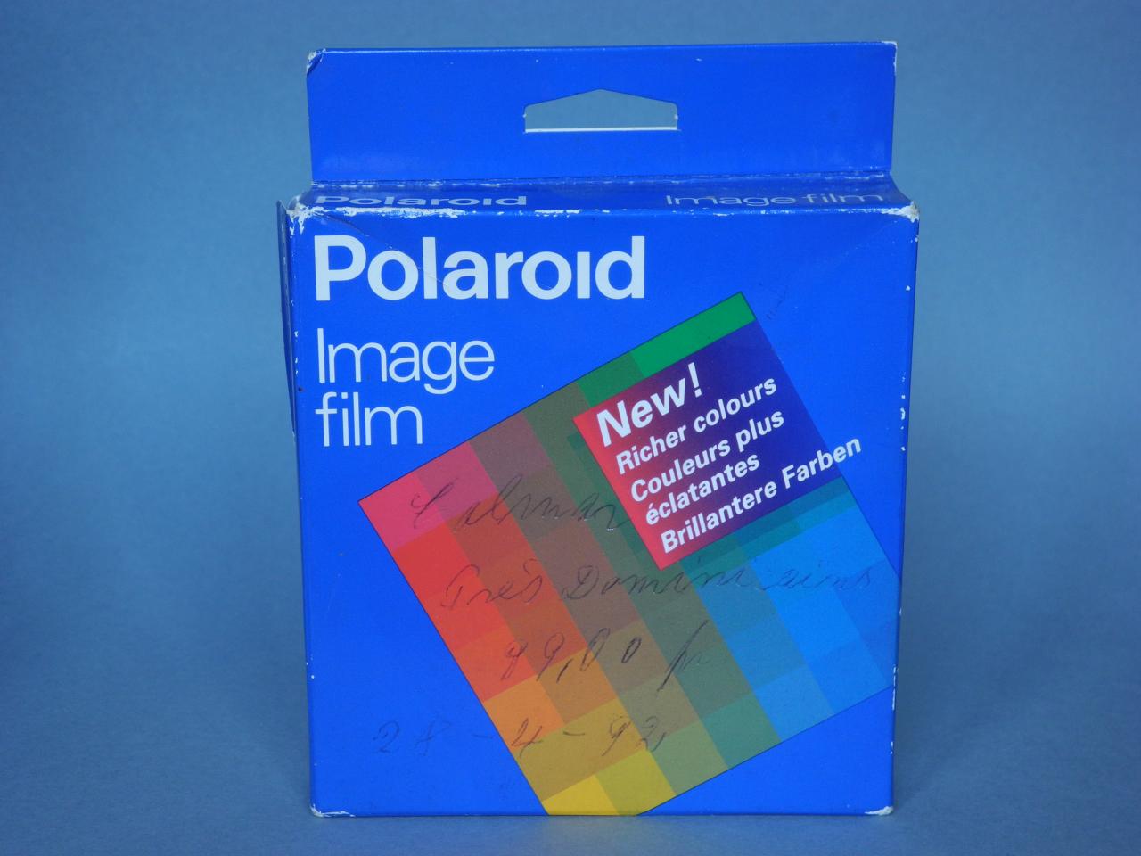 *Boite film Polaroid image*
