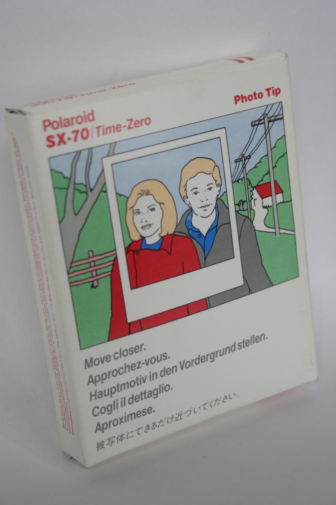 *Boite film pour Polaroid SX 70* 