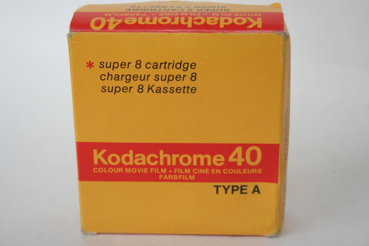 *Boite filme Kodachome super 8 Kodak*