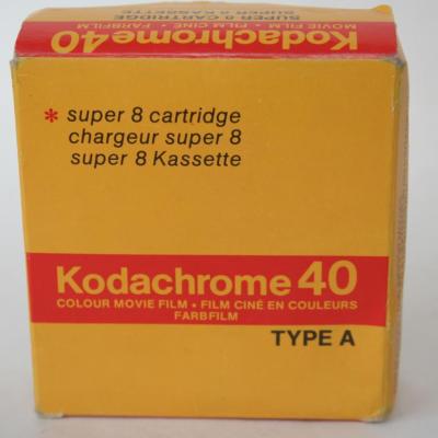 *Boite filme Kodachome super 8 Kodak*