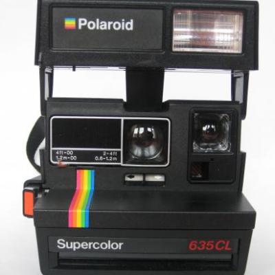 *Polaroid supercolor  635 CL 1985 G.B*