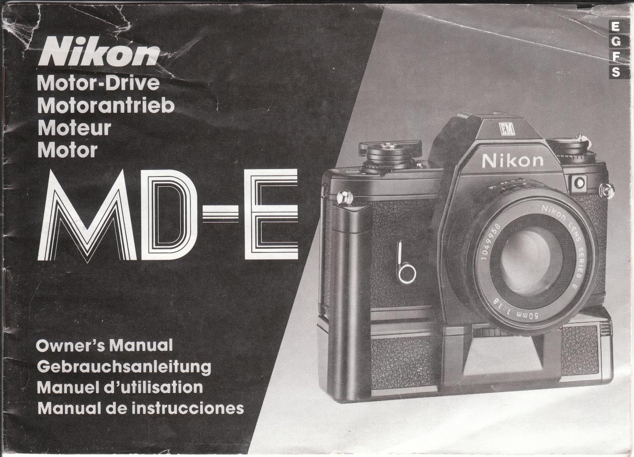 *Nikon-Moteur MD-E*