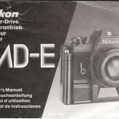 *Nikon-Moteur MD-E*