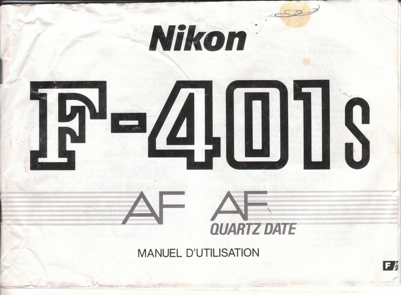 *Nikon F-40I S*