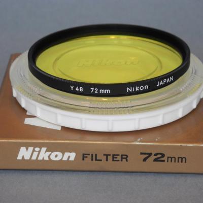 *Nikon filtre coloré Y48 72mm*