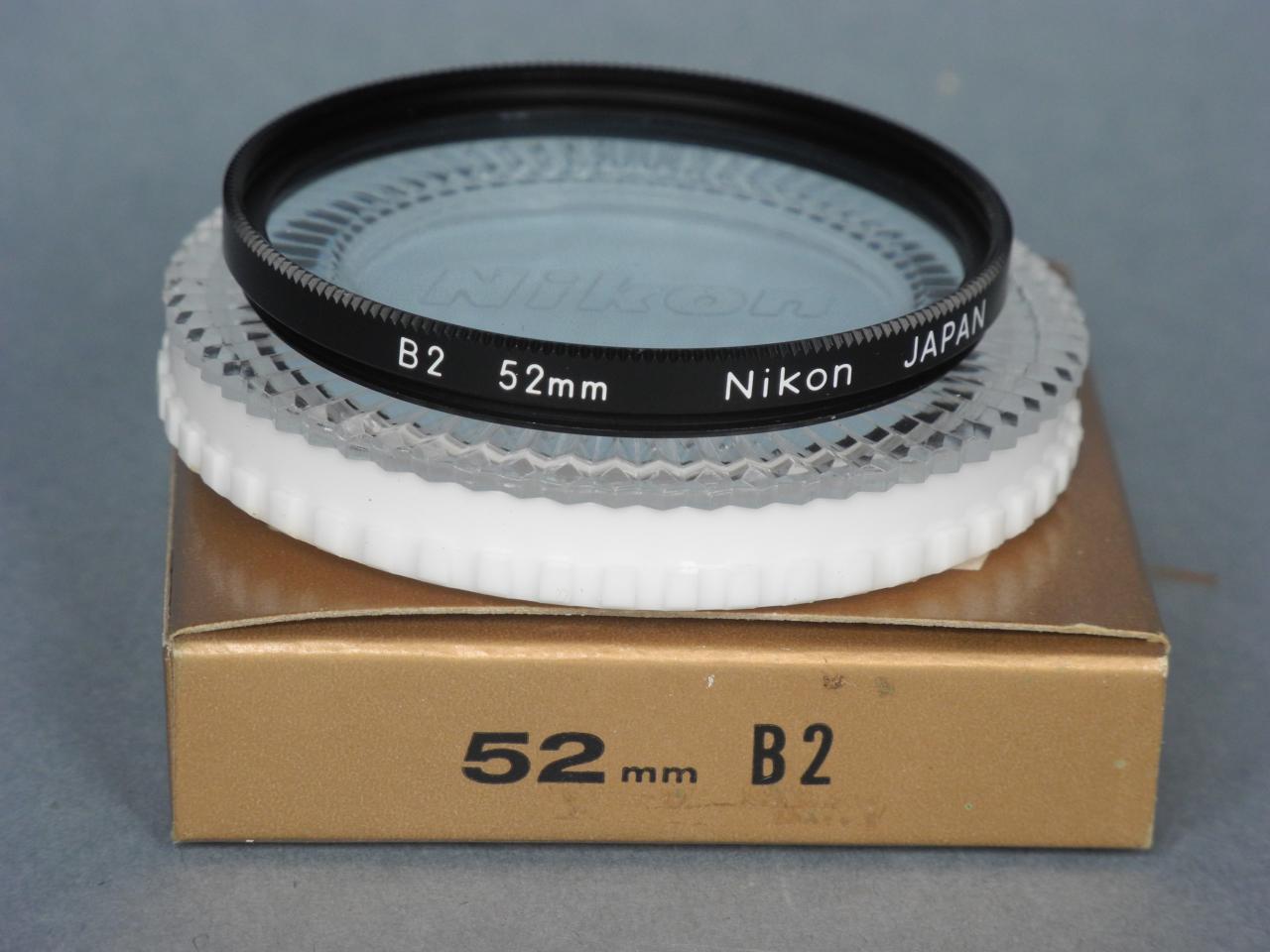 *Nikon filtre coloré B2 52mm*