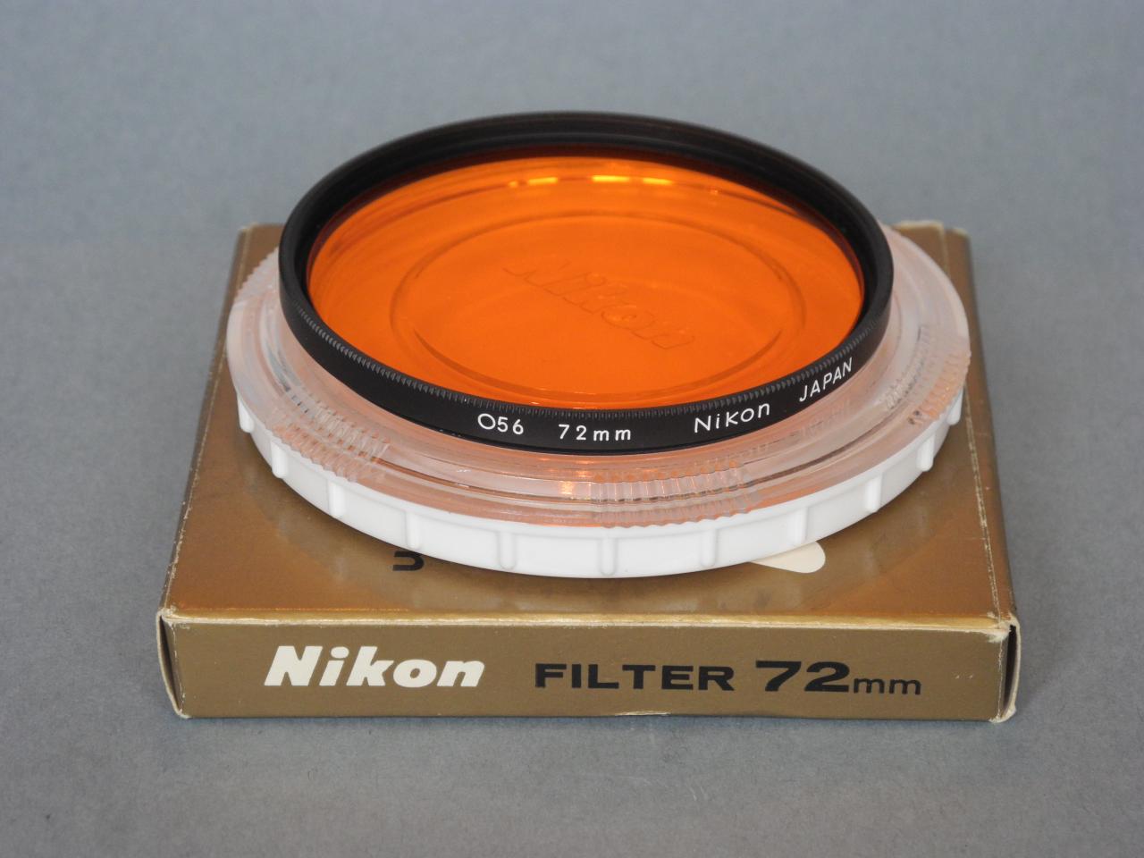 *Nikon filtre coloré O56 72mm*