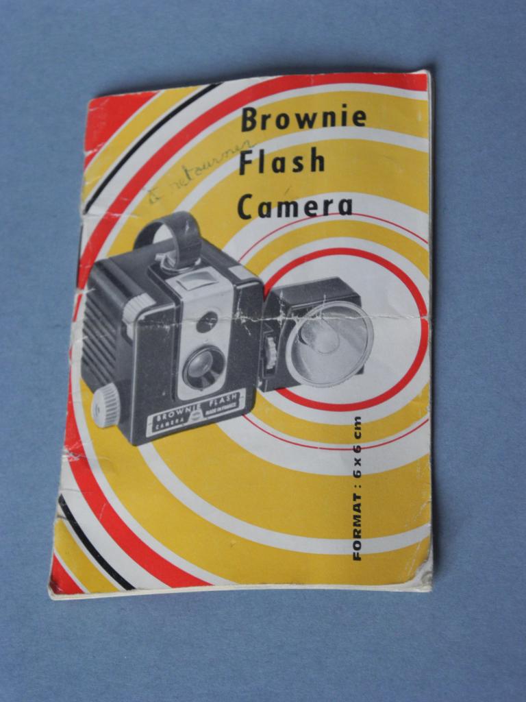 *Notice Brownie Flash Camera Kodak*