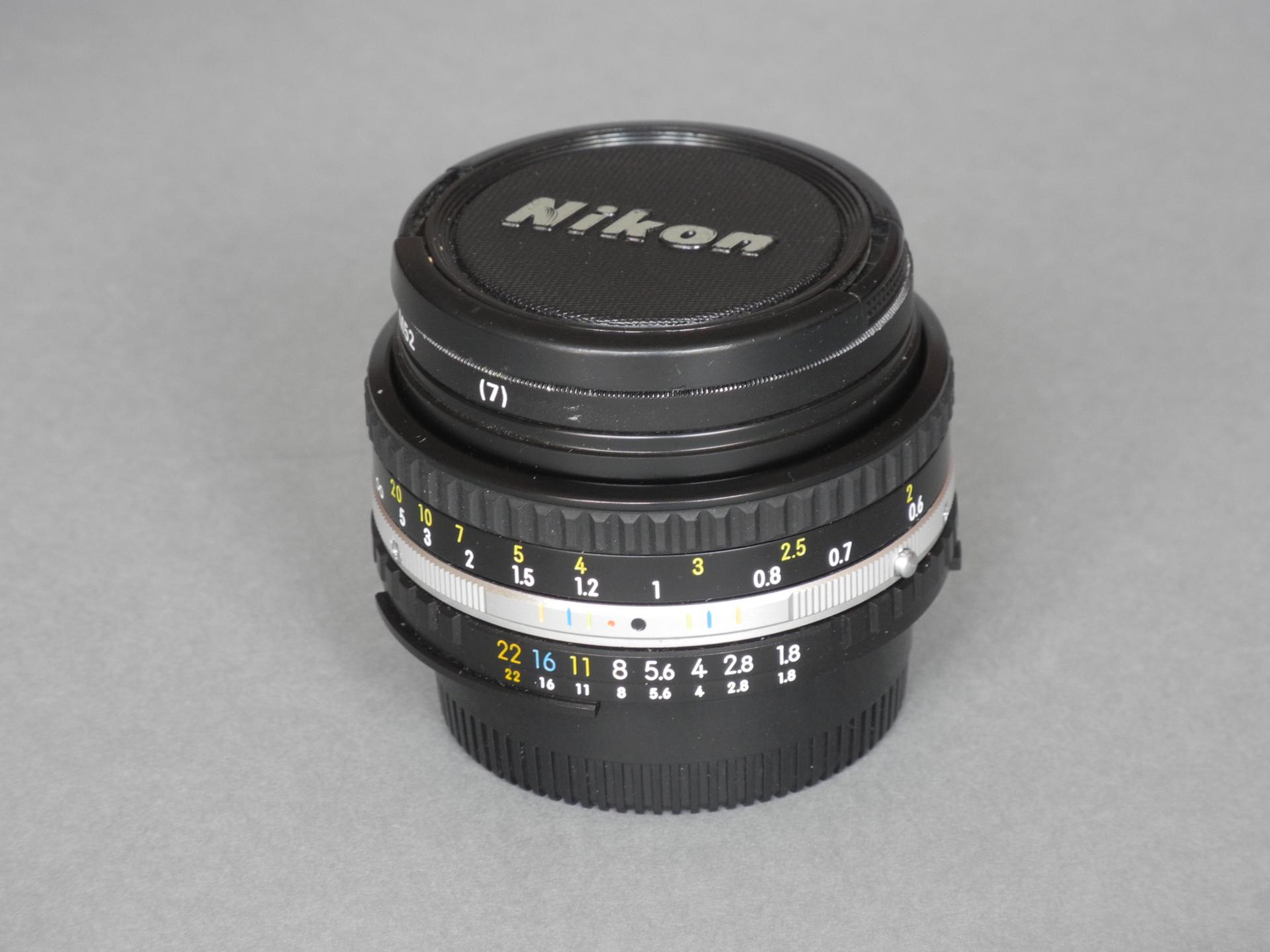 * Objctif 50mm- 1:1.8 Nikon *