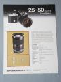 * Objectif 25-50mm f/4 Zoom-Nikor* 2 Pages *
