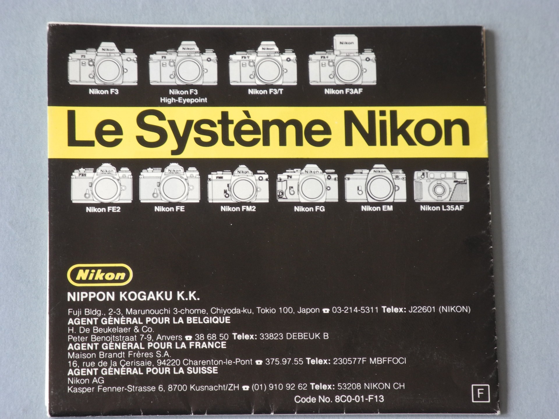 * Le Systéme Nikon objectifs Nikkor * 24  Pages *