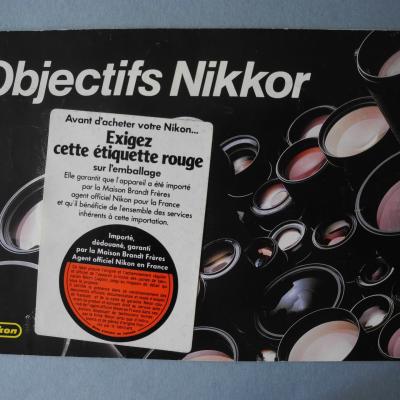 * Objectifs Nikkor signés Nikon * 29 Pages *